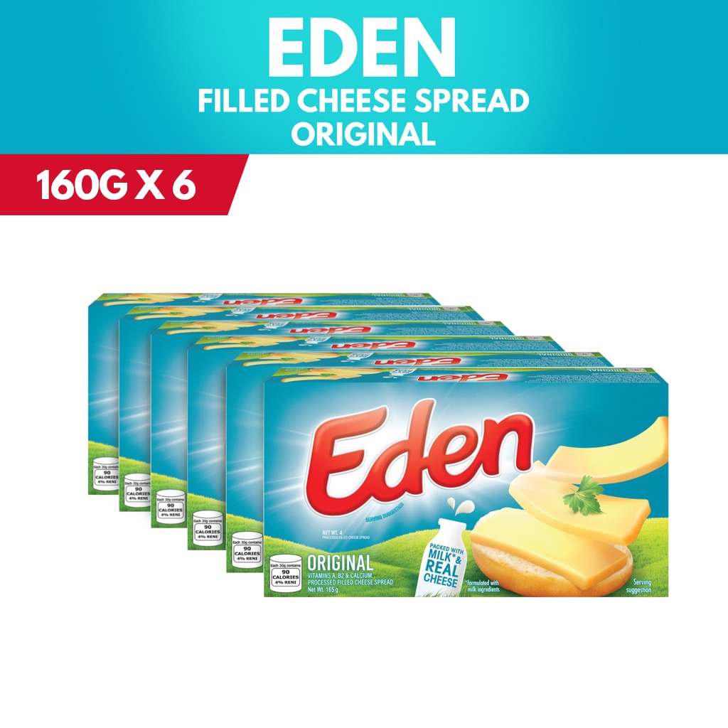 Eden Filled Cheese 160g (Set of 6) Shopee Philippines