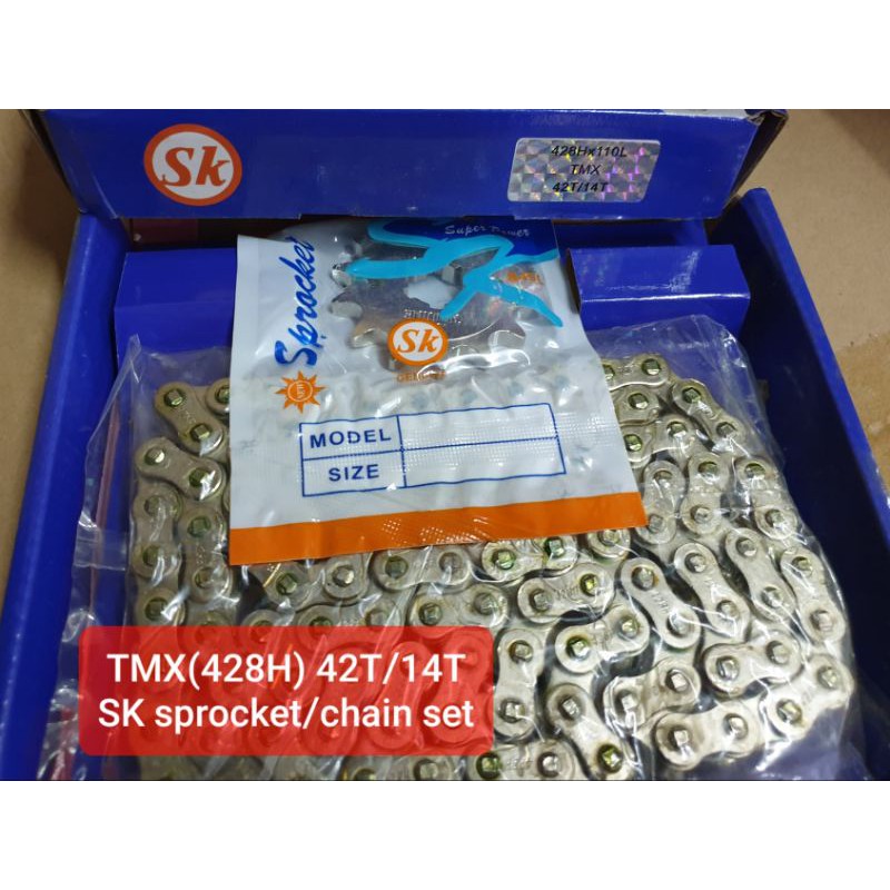 sk sprocket chain set/sprocket chain set Shopee Philippines
