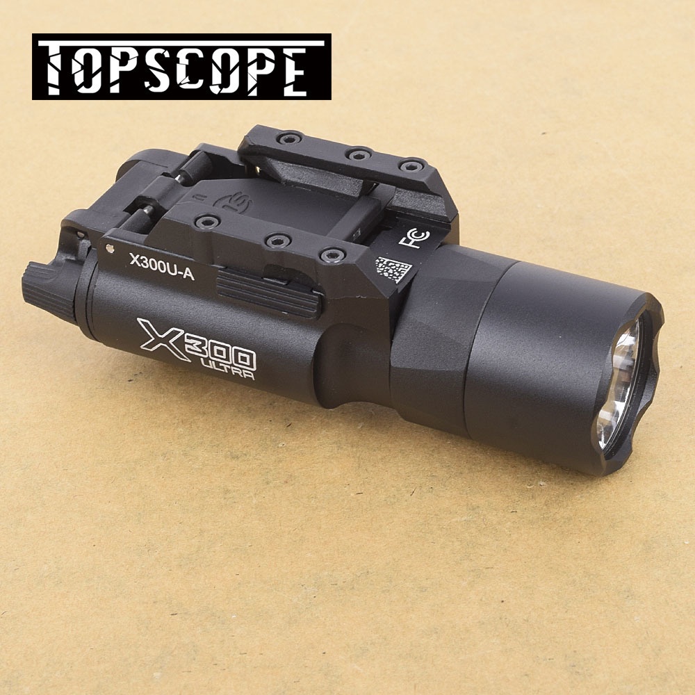 Tactical X300U High Output LED 500 Lumens Flashlight Light Handguns