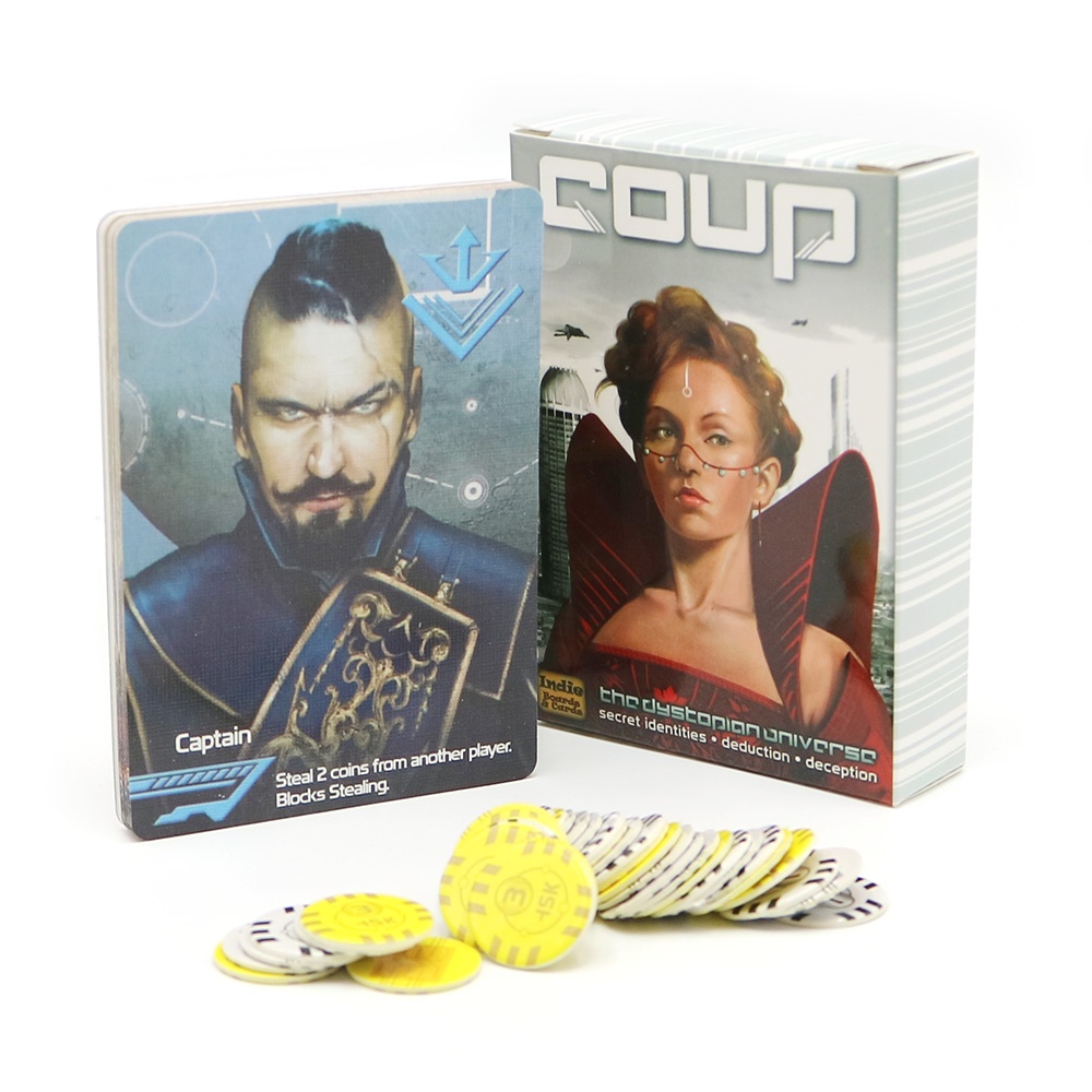 Coup board game Full English version 210 players family party game
