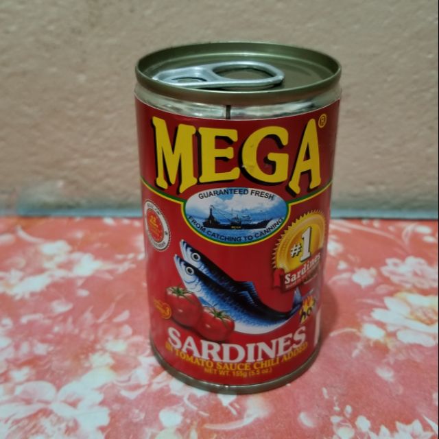 Mega Sardines in Tomato Sauce with Chili (Red) 155g Shopee Philippines