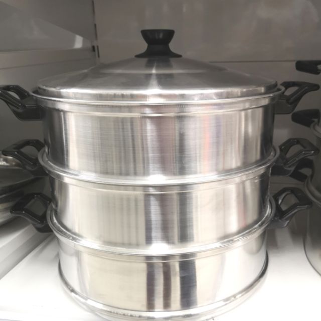Steamer, big, 3 layers aluminum, makapal Shopee Philippines