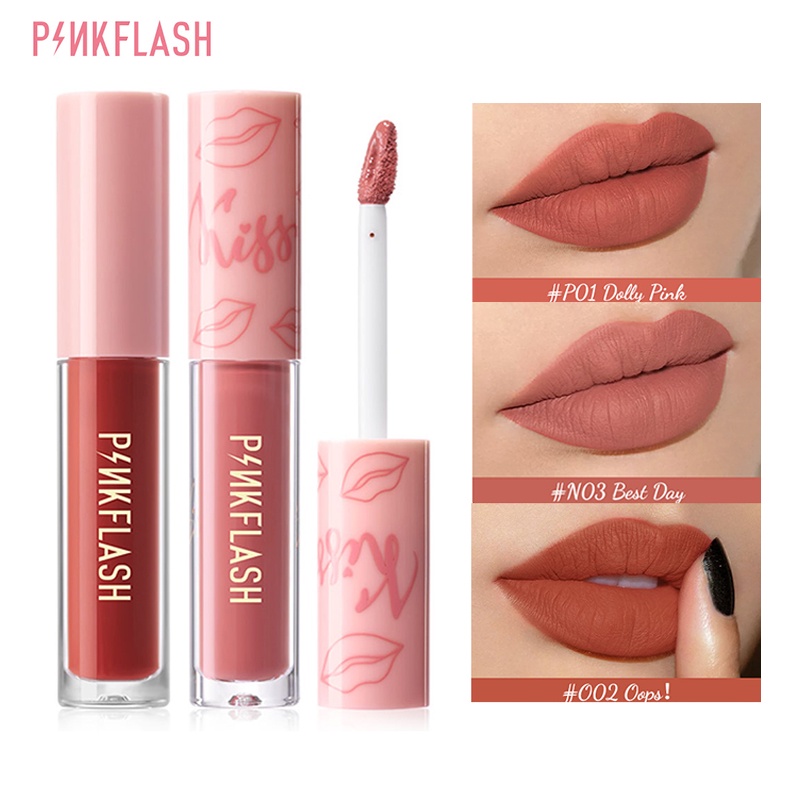 Pinkflash OhMyKiss Liquid Lipstick Soft Matte VE Moisturising Long