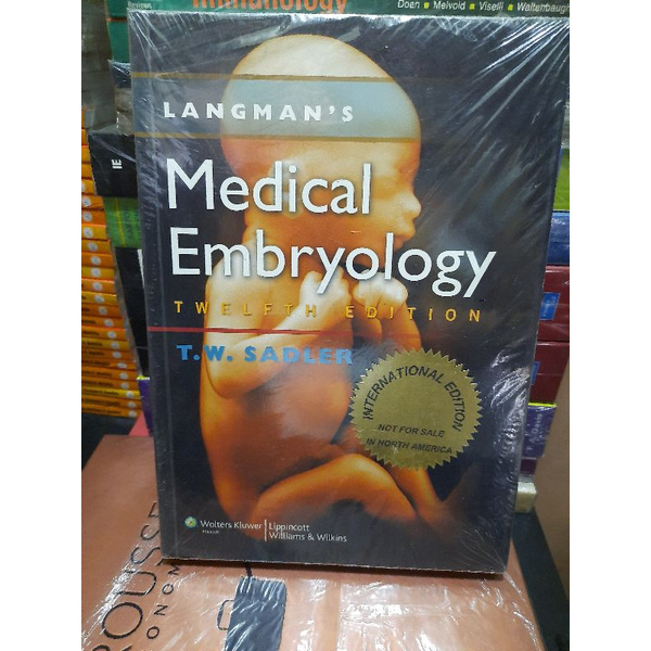 Langman's Medical Embryology 12th ed by Sadler Shopee Philippines