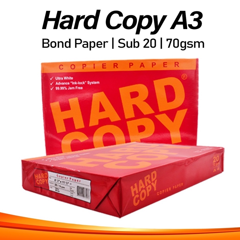 HARD COPY BOND PAPER [ A3 Size ] Copier Paper , A3 COUPON BOND ,GOOD