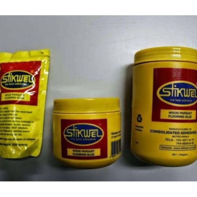 STIKWEL the best adhesive wood parquet flooring glue sachet 250 grams
