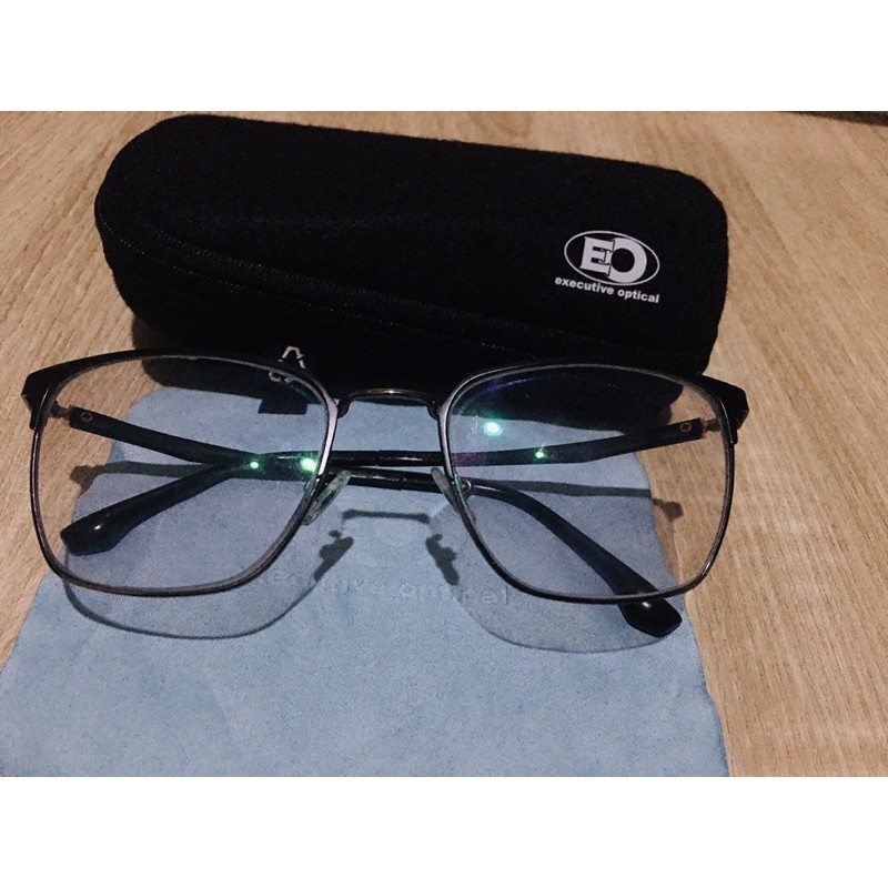 EO Prescription eyeglasses Anti rad+Transition lense wgrade 275 free