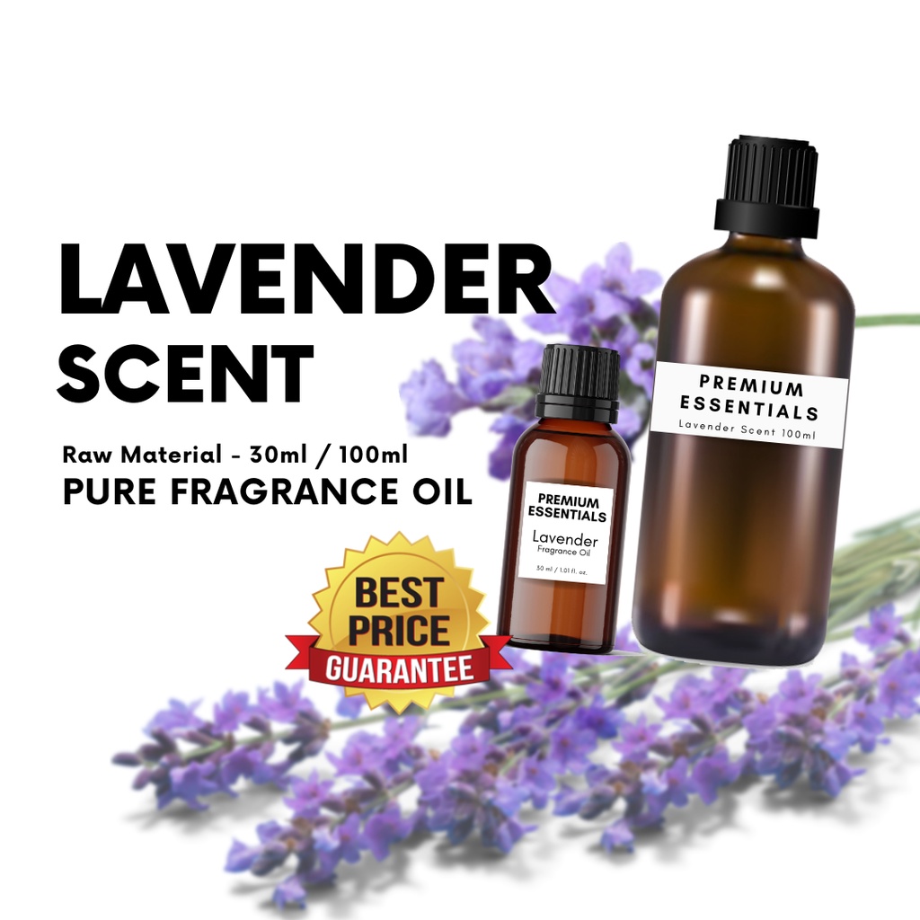 Lavender Fragrance Oil Scent (30ml / 100ml) Soap & Candle Making