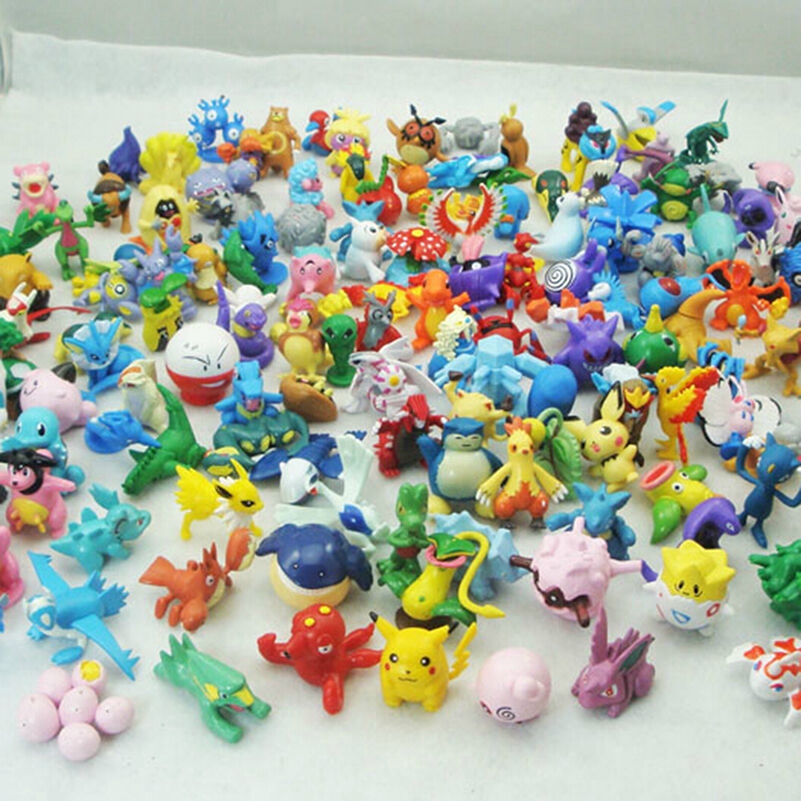 Wholesale Random 24PCS Cute Pokemon Go Mini Lots Pearl Figures New for