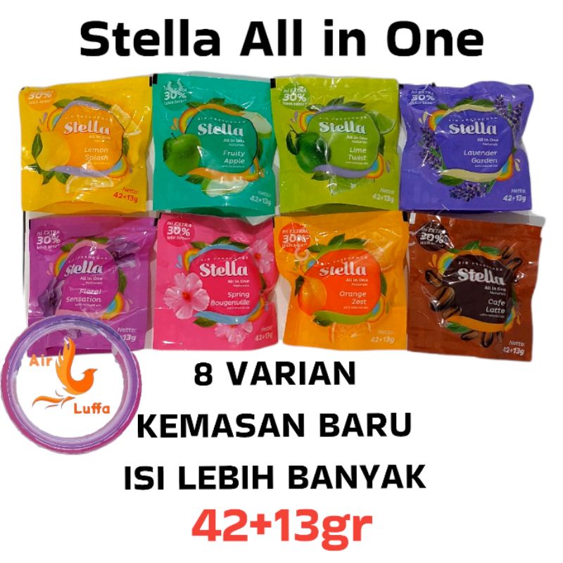 Stella Air Freshener / Stella Air Freshener All in One 42 + 13gr New