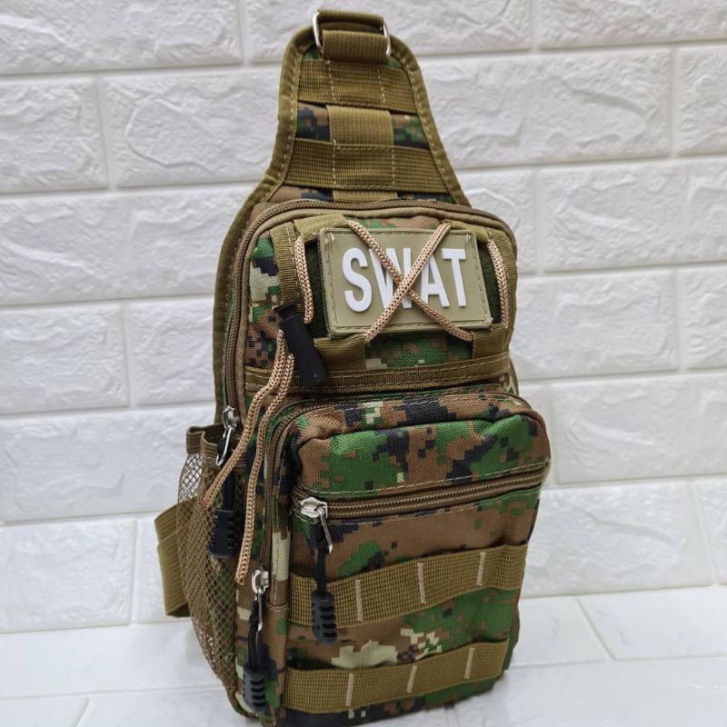VS Fashion Sling bag/Crossbody bag/bag lelaki/Army bag SWAT bag dada
