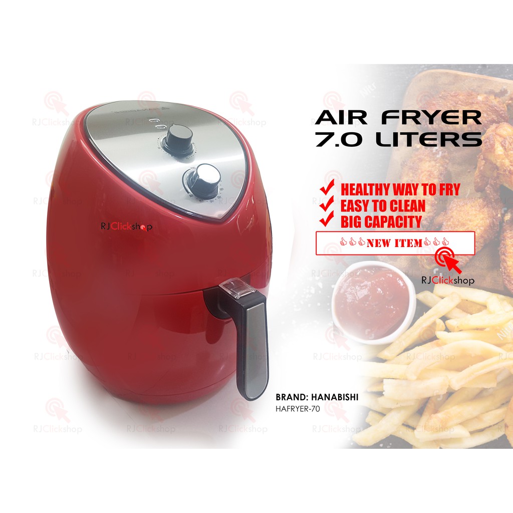 Hanabishi Air Fryer/Hafryer70/ Air Fryer Shopee Philippines
