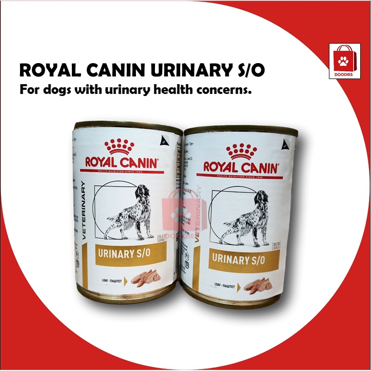 Royal Canin Urinary S/O Dog Wet Food in Can 410g Shopee Philippines