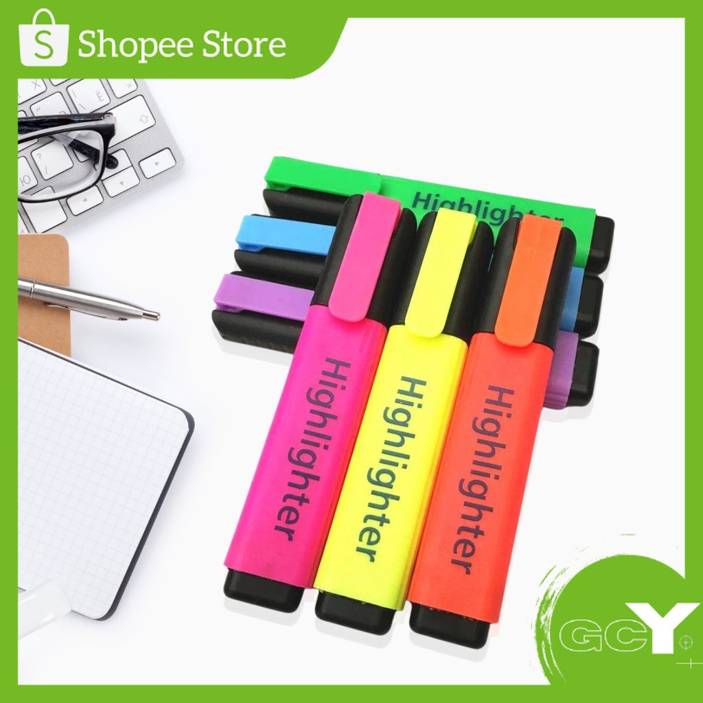 GCY Highlighter Pen Liquid Marker, Highlighter Pen Set, Highlighters