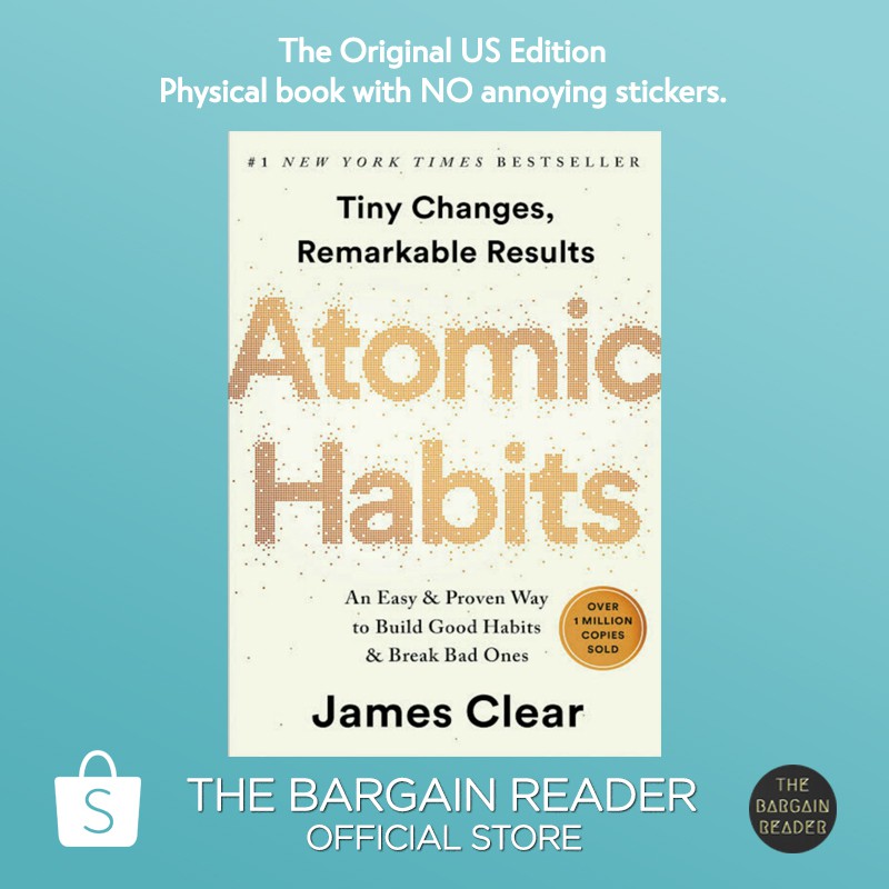 [HARDCOVER] Atomic Habits An Easy Way To Build Good Habits by James