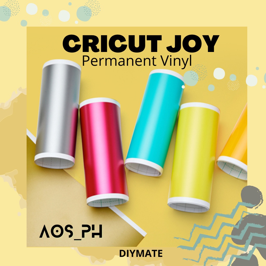 Cricut Joy Vinyl 30 sheets, 15 colors Shopee Philippines