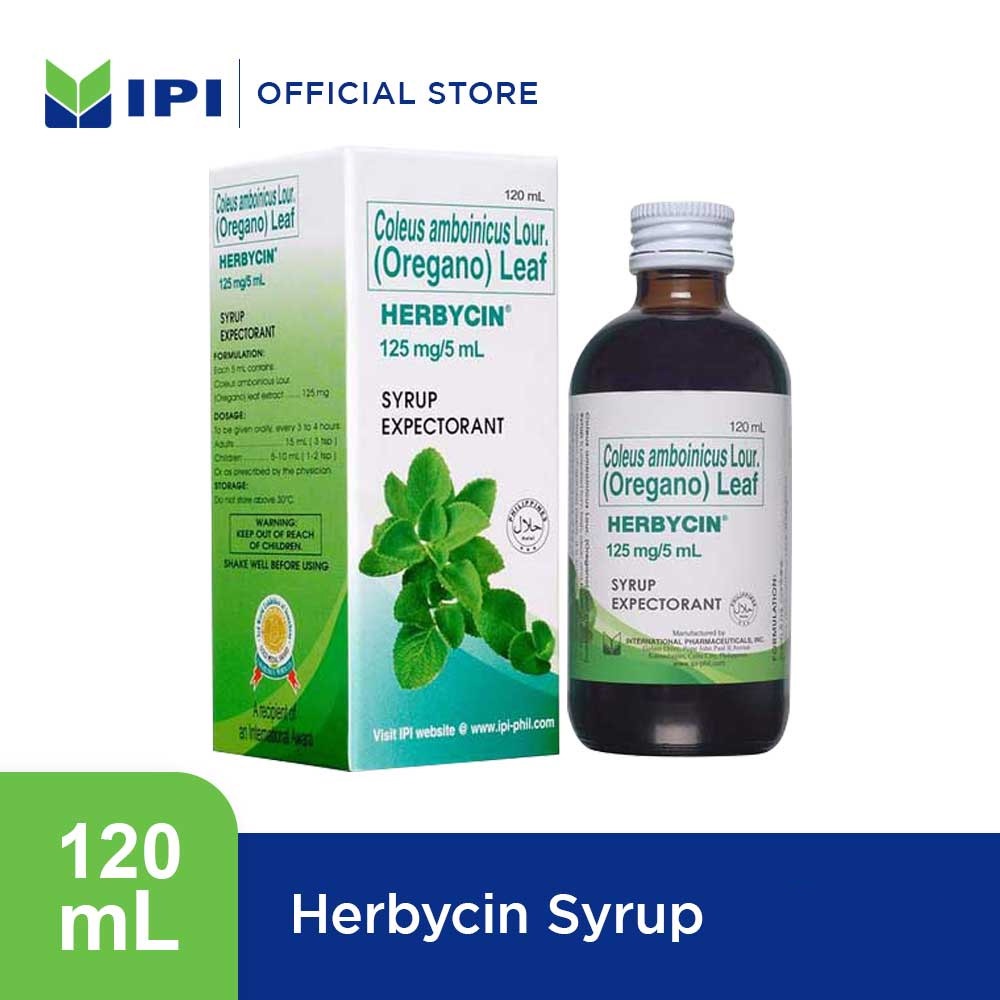 Herbycin Syrup 120ml Shopee Philippines