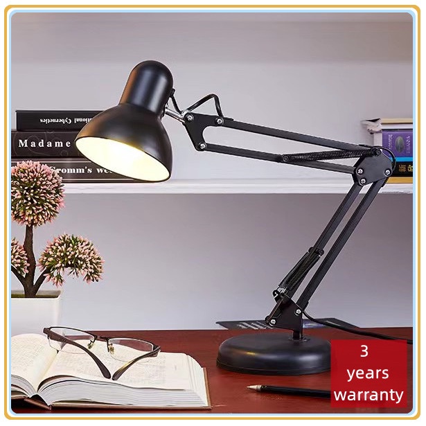 Desk Lamp Metal Adjustable Arm Table Lamp Study Room Lights Office Work Desk Lamp reading