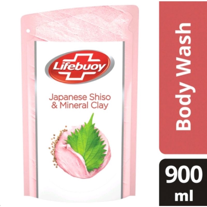 Lifebuoy Shiso Liquid Bath Soap & Mineral Clay 900 Ml Shopee Philippines