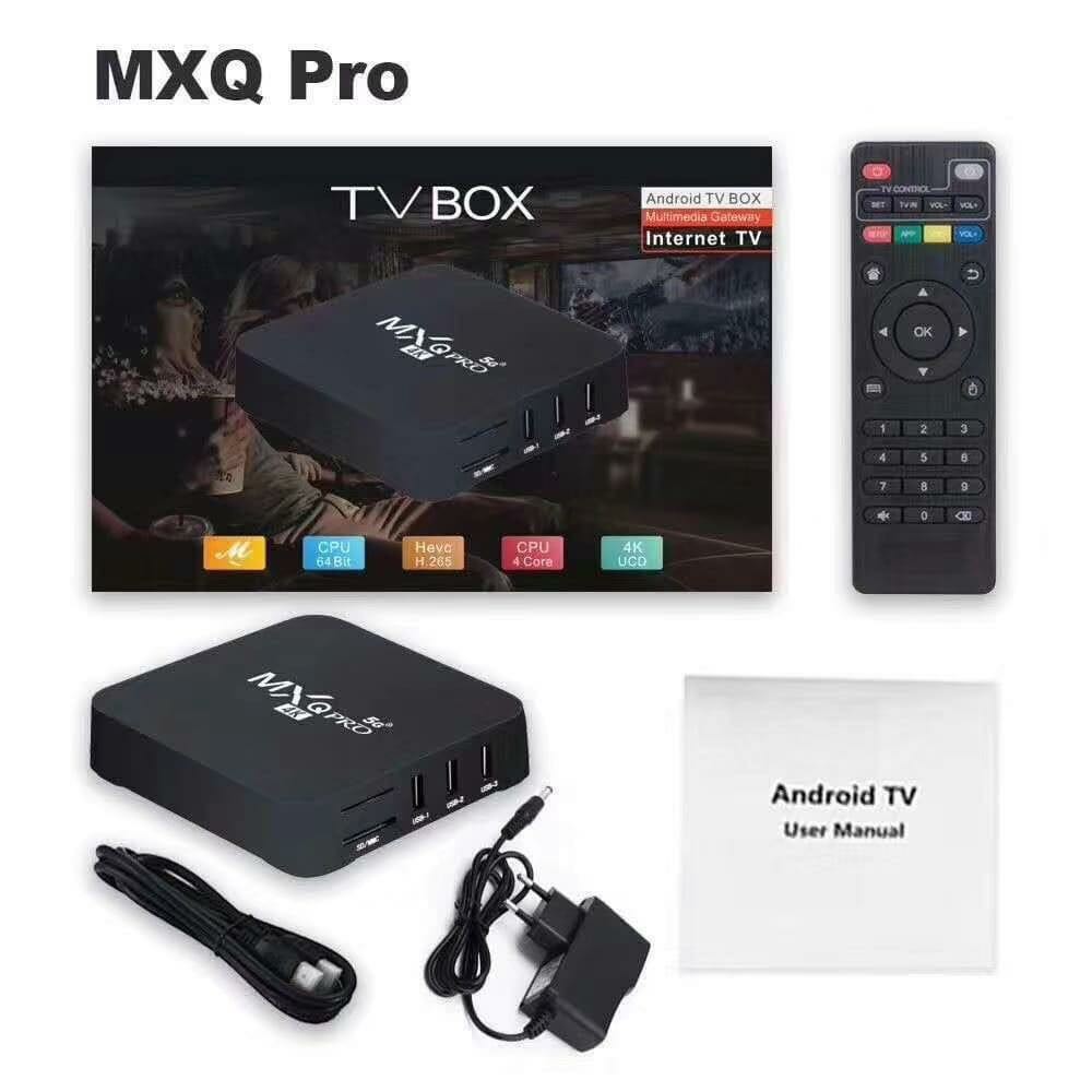 MXQ Pro 4K 5G 2020 New Release Android Box Smart Android TV Box RAM 4GB