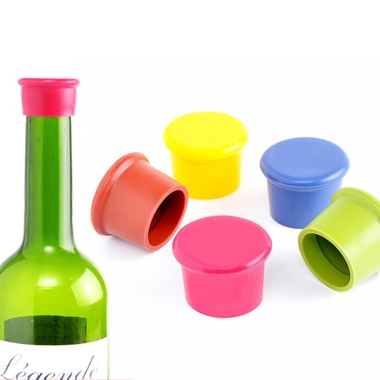 One Home Silicone Reusable Wine Bottle Caps/Cover /Beer Sealer Cover