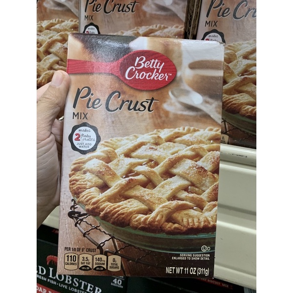 Betty Crocker Pie Crust Mix 311g Shopee Philippines