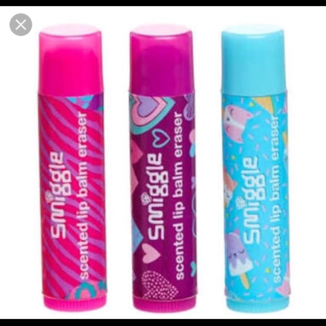 Smiggle Lipstick Rubbers