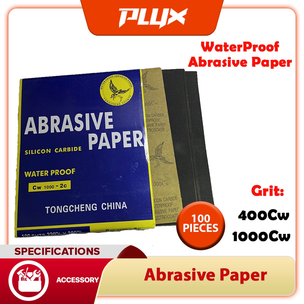 Sandpaper Abrasive Paper Waterproof/Electro Coated Kertas Pasir
