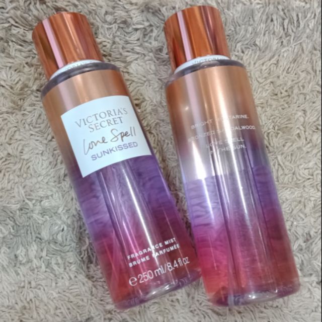 Victoria's Secret Love Spell Sunkissed Mist Shopee Philippines