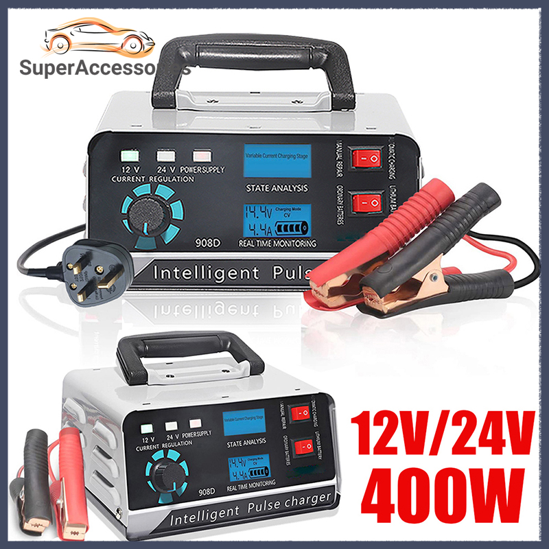 Smart Battery Charger 12V/24V Automotive Battery Charger Maintainer