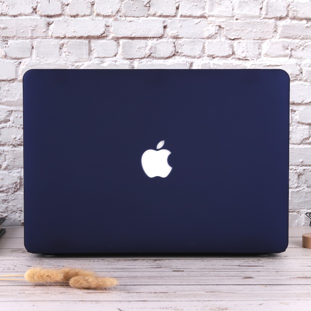 Apple Macbook case MATTE Navy Blue Protective Case A1466 A2338 A2337