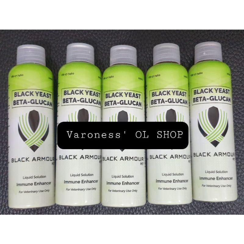 Black Armour for CATS & DOGS (Black Yeast BetaGlucan) 100ml Immune