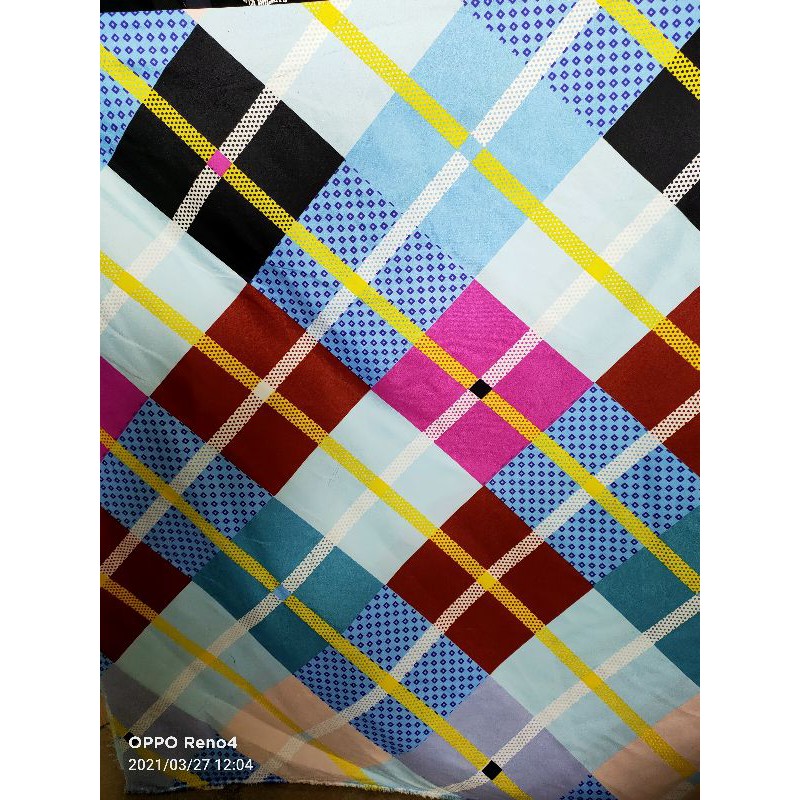 Canadian cotton fabric only (94 inches width) (sale per yard) Shopee