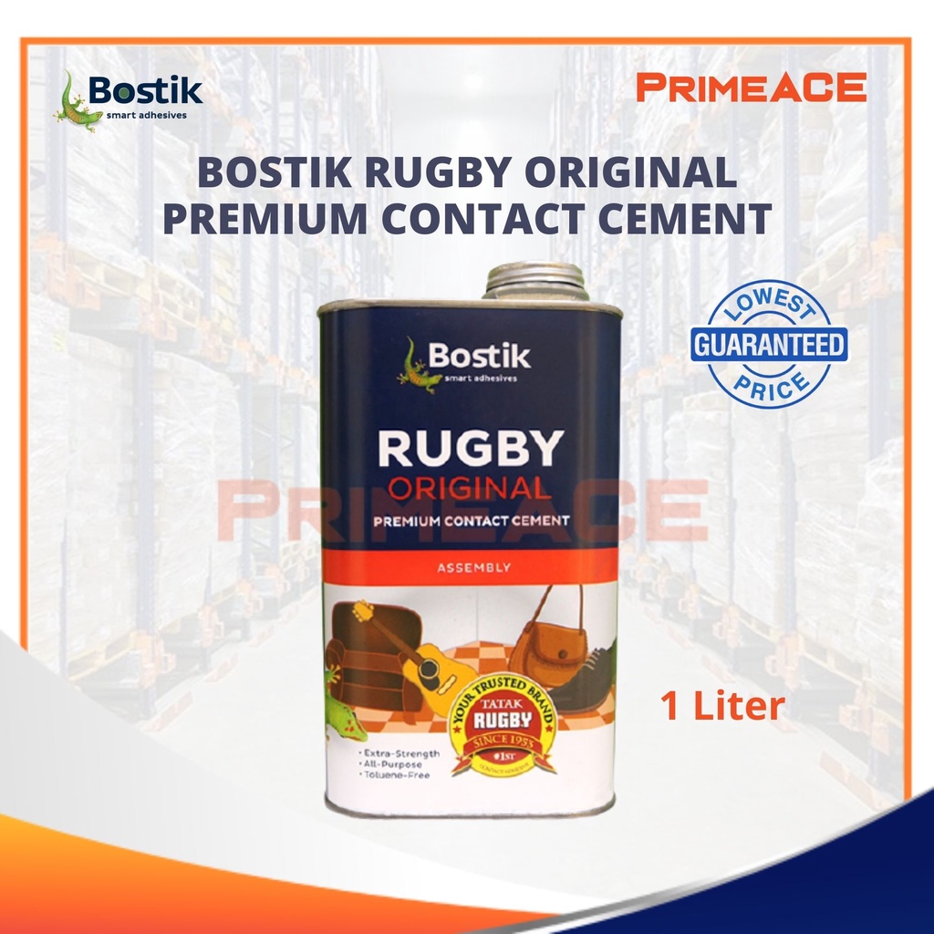 BOSTIK RUGBY ORIGINAL PREMIUM CONTACT CEMENT 1LITER Shopee Philippines