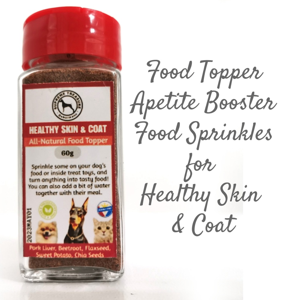 PICKY EATER HEALTHY SKIN AND COAT APETITE BOOSTER FOOD TOPPER SPRINKLES
