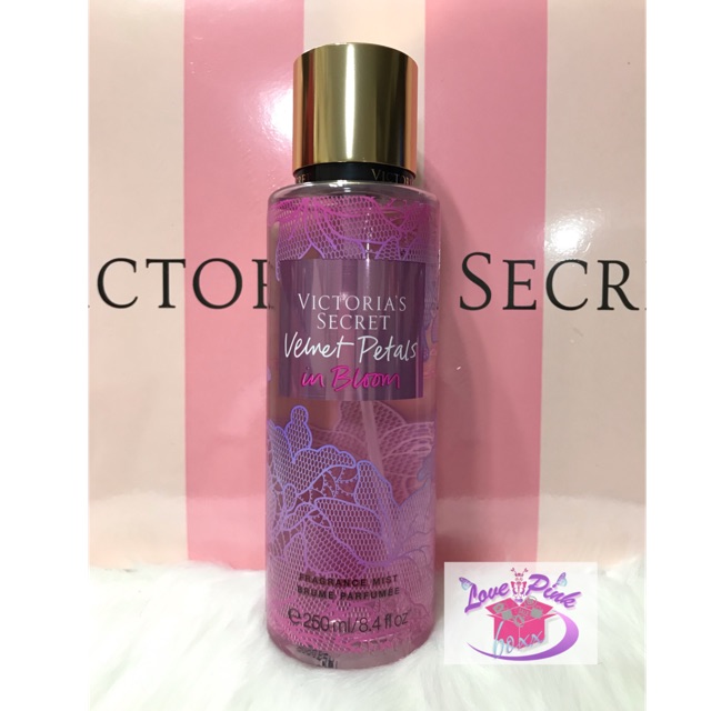 Authentic Victoria’s Secret VELVET PETALS IN BLOOM Fragrance Mist 250ml