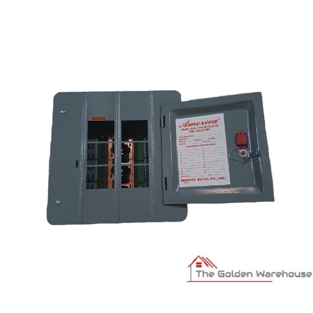 America Panel Board 3x3 (4 Branches) (Plug In Type) Shopee Philippines