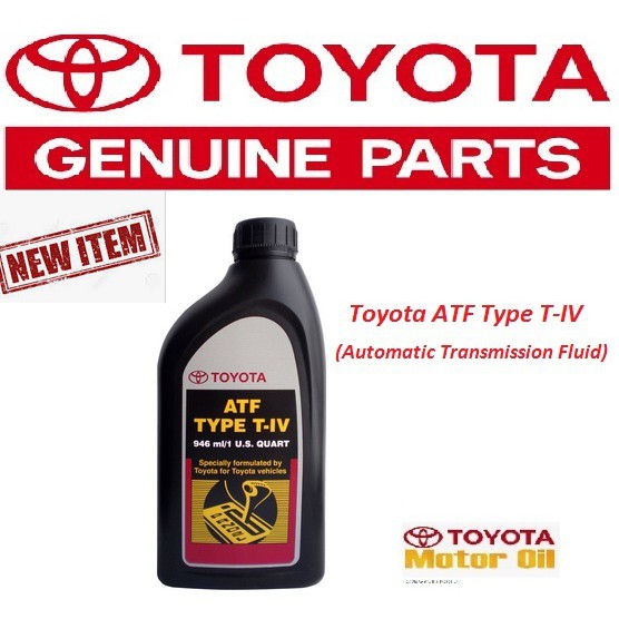 Toyota ATF Type TIV ( Automatic Transmission Fluid ) 1L presyo lang ₱380