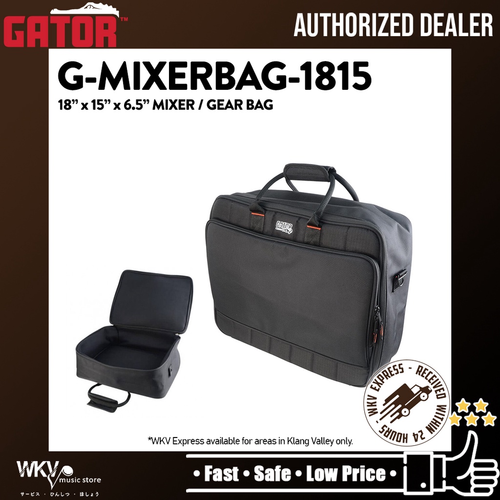Gator GMIXERBAG1815 Mixer Bag fits Behringer Xenyx X1832USB
