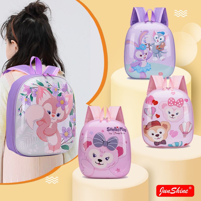 Disney Lightweight Preschool Bag For Baby Girl Cute Cartoon Portable