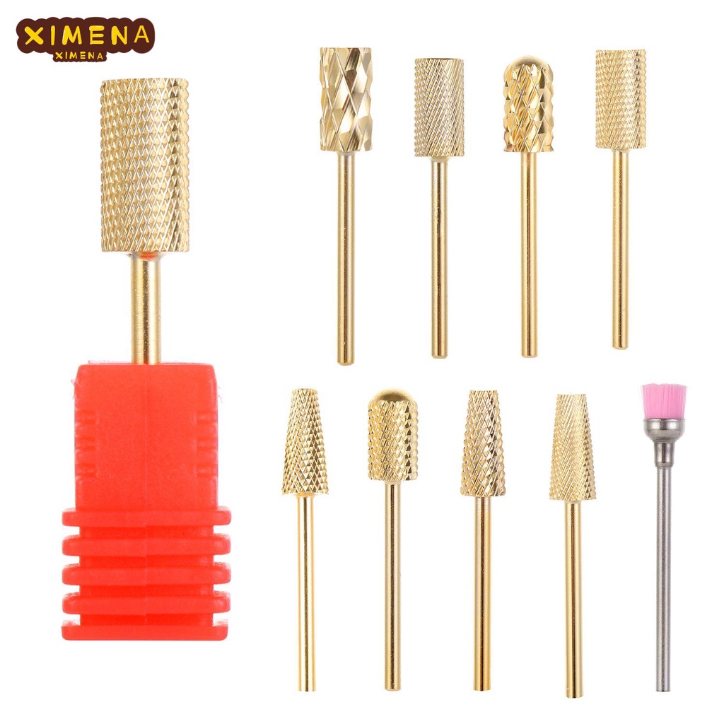 XIANSTORE Manicure Pedicure 3/32 inch Shank Remove Acrylic Gel Large