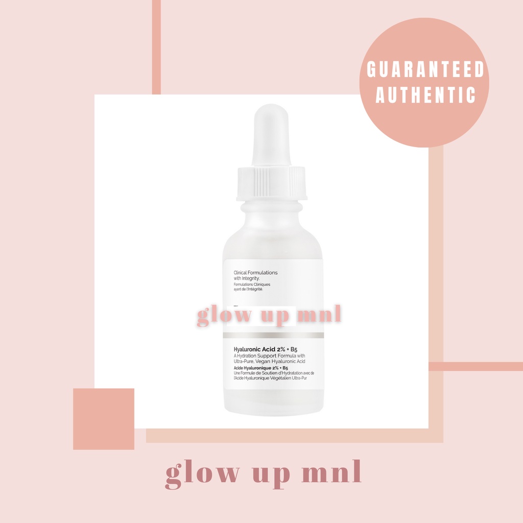 Hyaluronic Acid + B5 60ml / 30ml Shopee Philippines