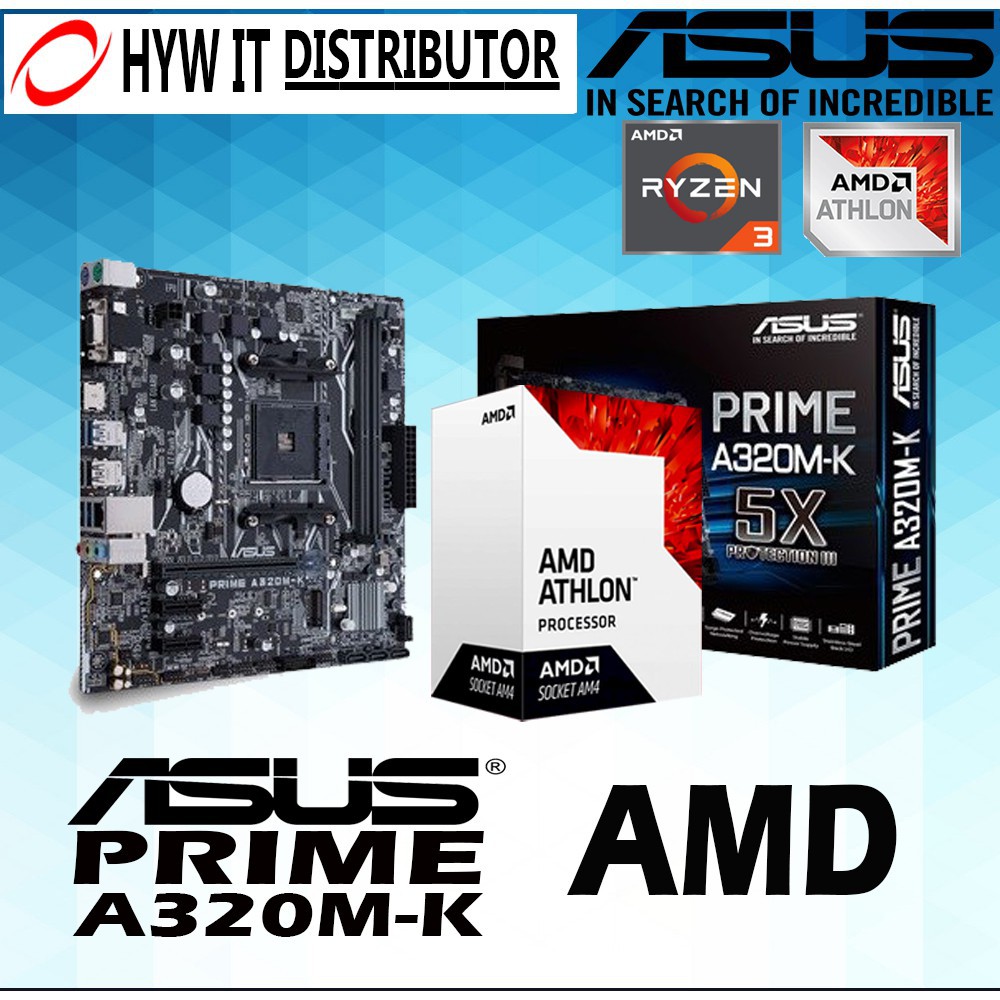 Asus PRIME A320MK With AMD processors Shopee Philippines