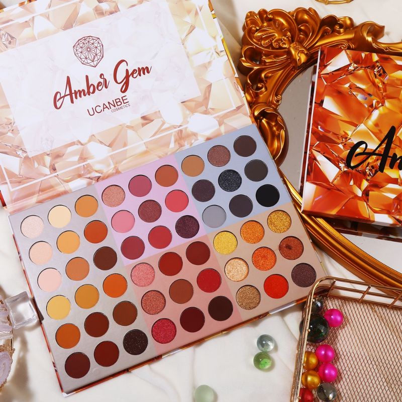 UCANBE Amber gem eyeshadow palette Shopee Philippines
