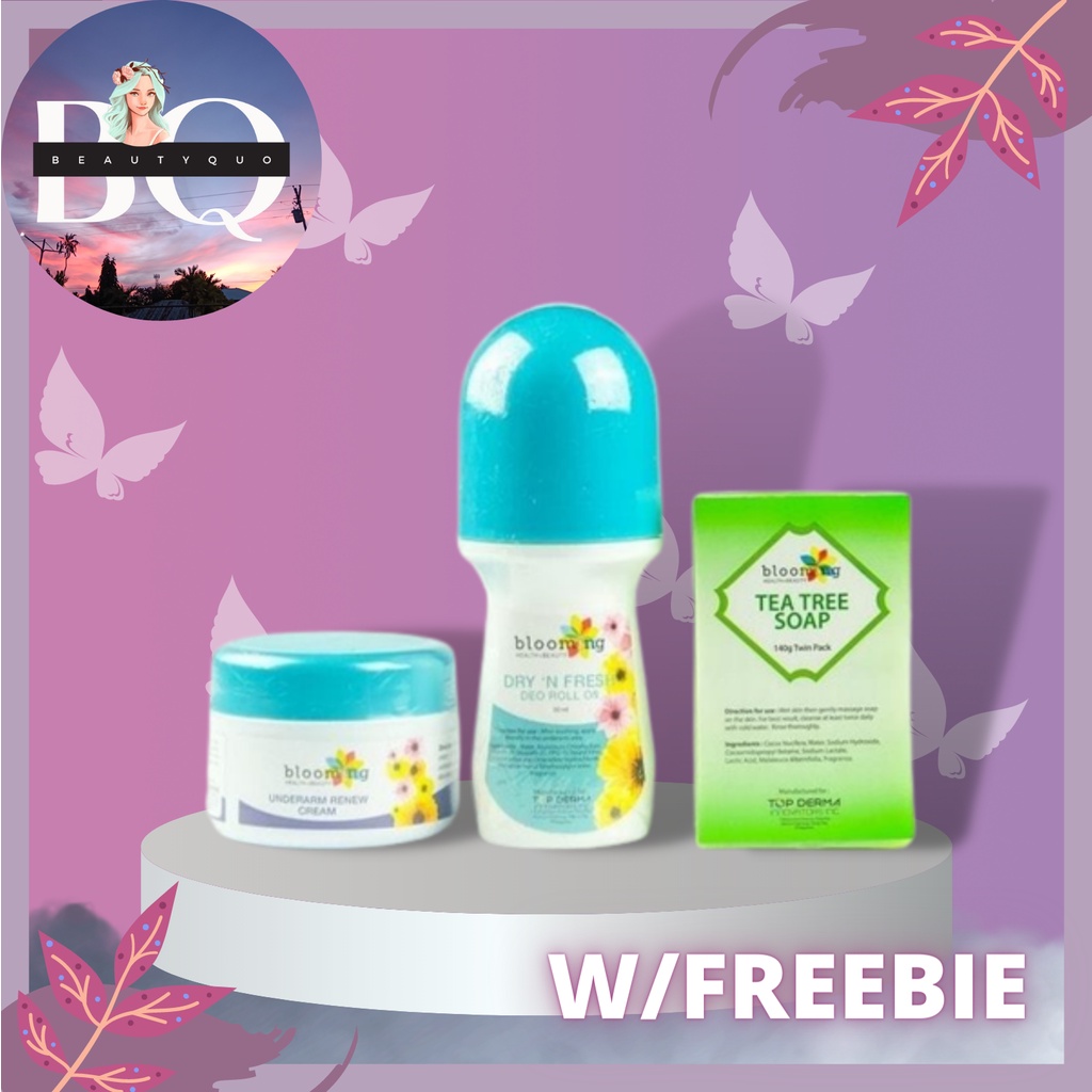 Kudos Blooming Health And Beauty Under Arm Renew Set Shopee Philippines