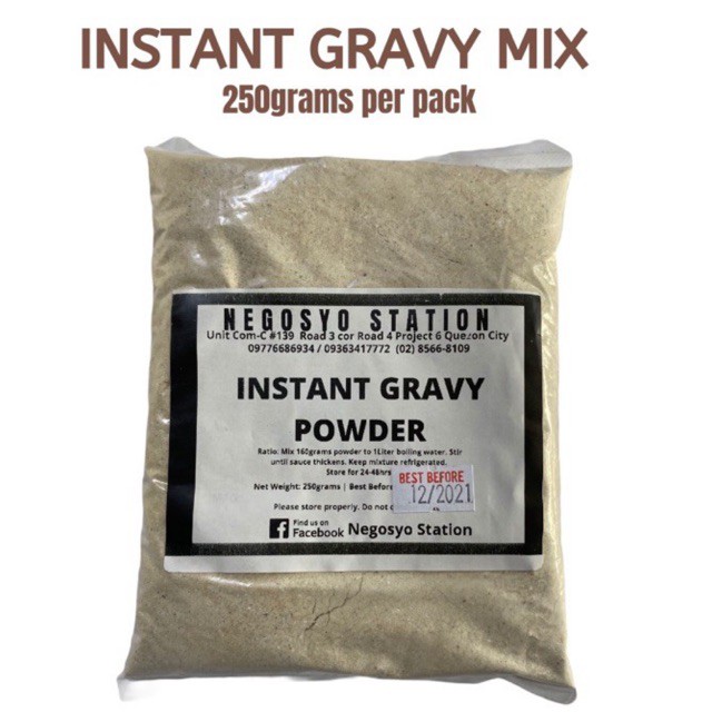 Instant Gravy Powder 250g Shopee Philippines