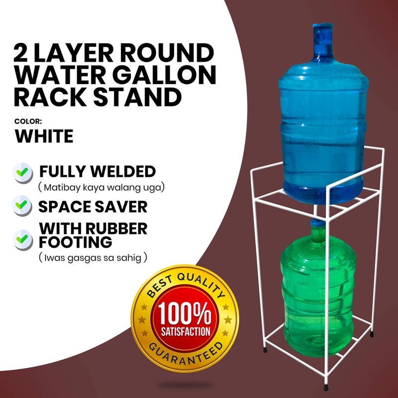 Round gallon water rack stand(white) Shopee Philippines
