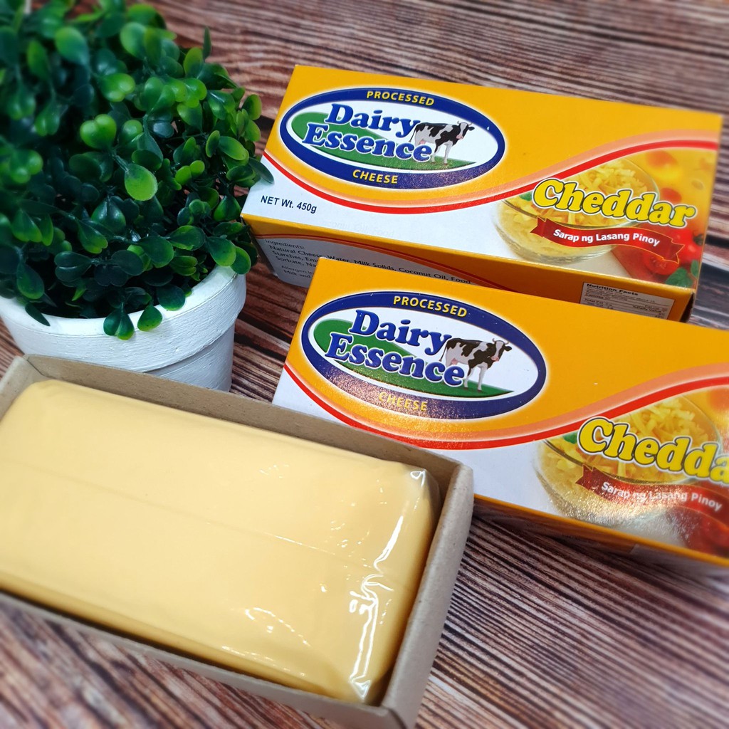 Dairy Essence Cheddar Cheese 450g Shopee Philippines