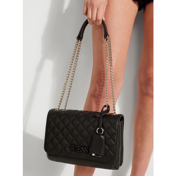 GUESS ELLIANA QUILTED CONVERTIBLE CROSSBODY Shopee Philippines