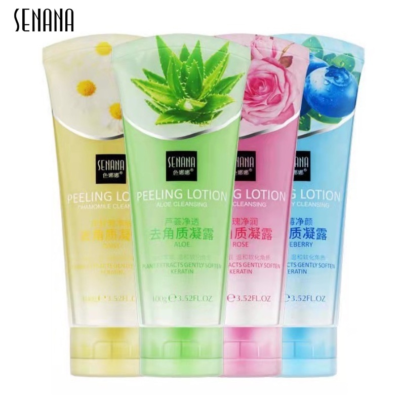 Senana Aloe Vera Exfoliating Gel Deep Cleansing Exfoliating Gel Gentle
